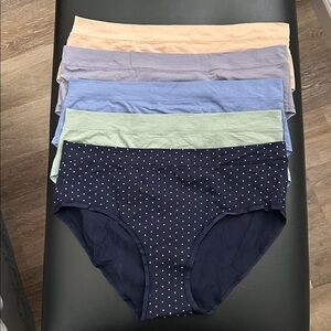 5 NWT GapBody Organic Stretch Cotton High Rise Hipster